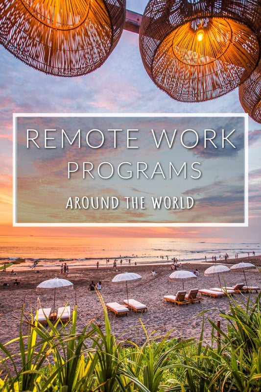 Digital nomad programs for all types of travelers