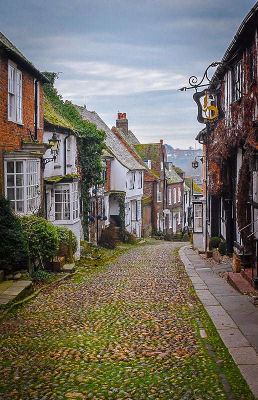 Mermaid Street in Rye, England is among the best hidden gems in Europe