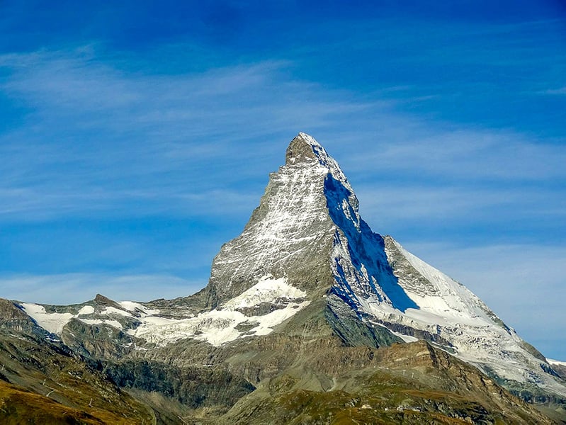 Matterhorn in Zermatt, Switzerland, is one of the best-kept secrets and hidden gems in Europe.
