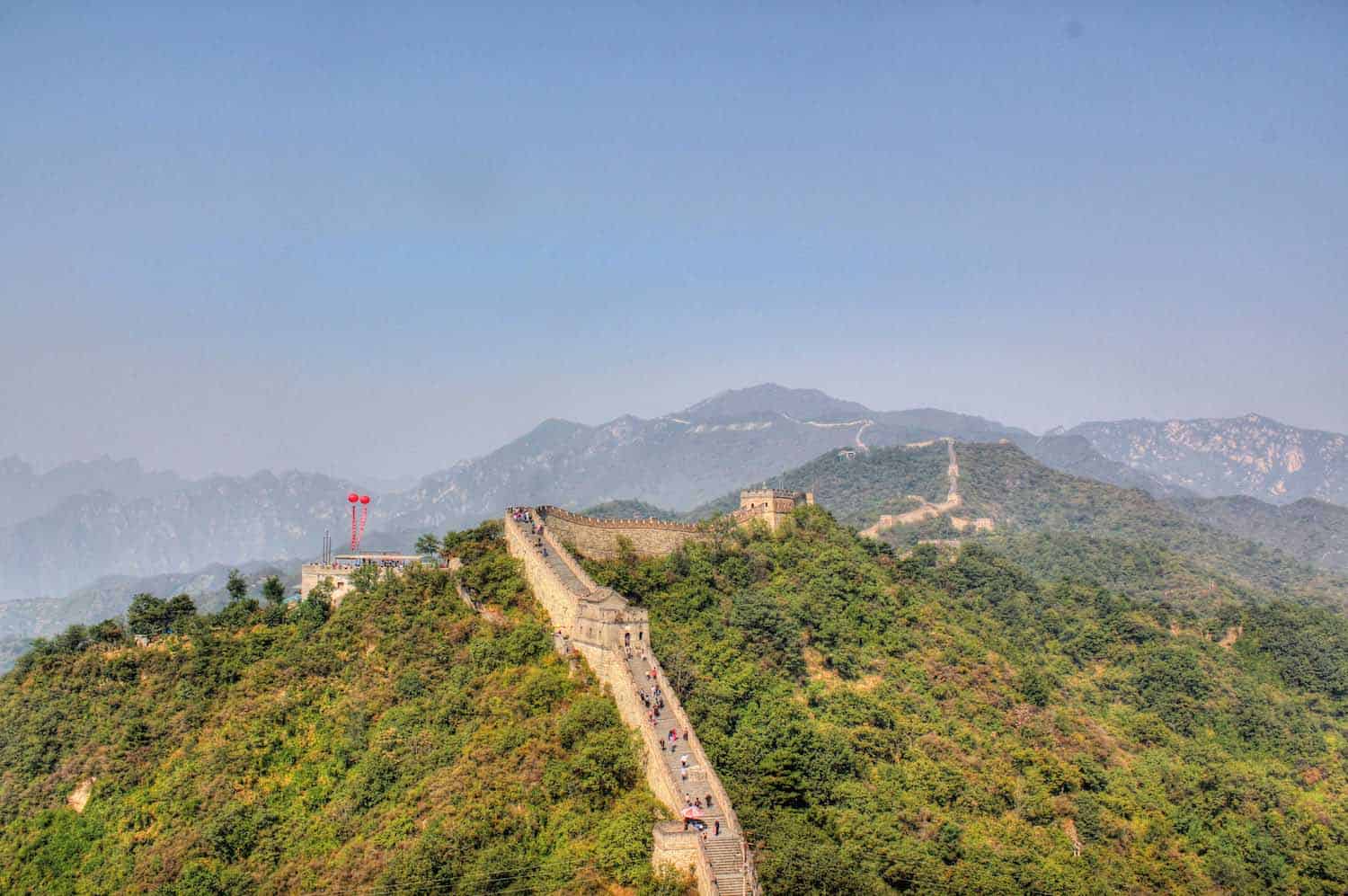 beautiful great wall of china